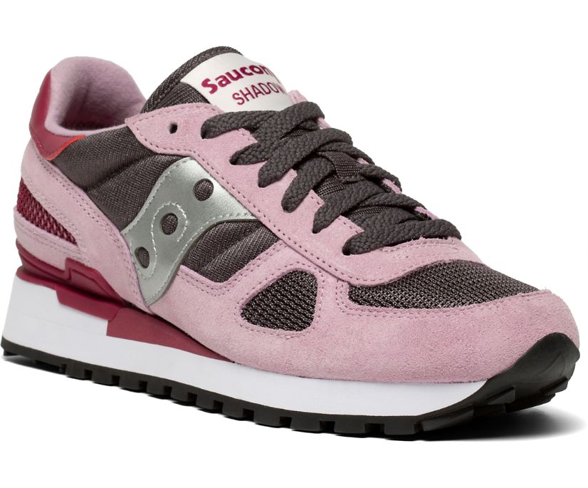 Women's Saucony Shadow Originals Grey / Purple | Singapore 064SGLO